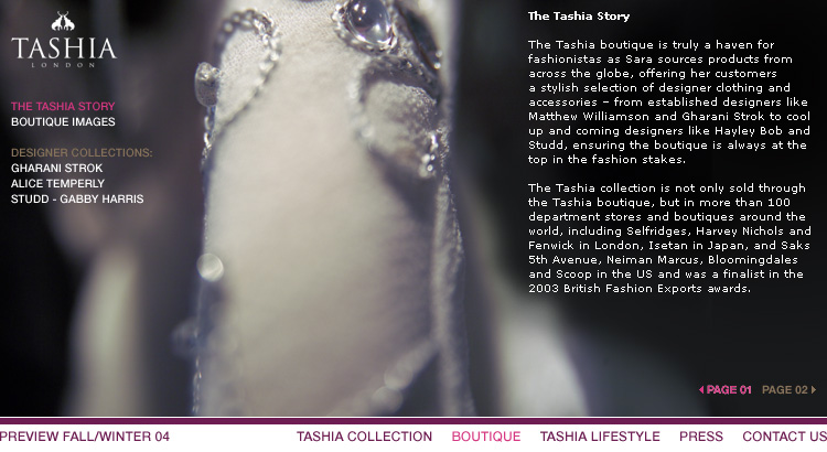 Tashia - The Tashia Story