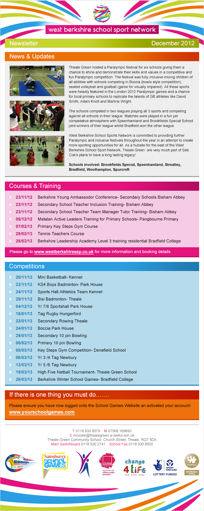 West Berkshire School Sport Network