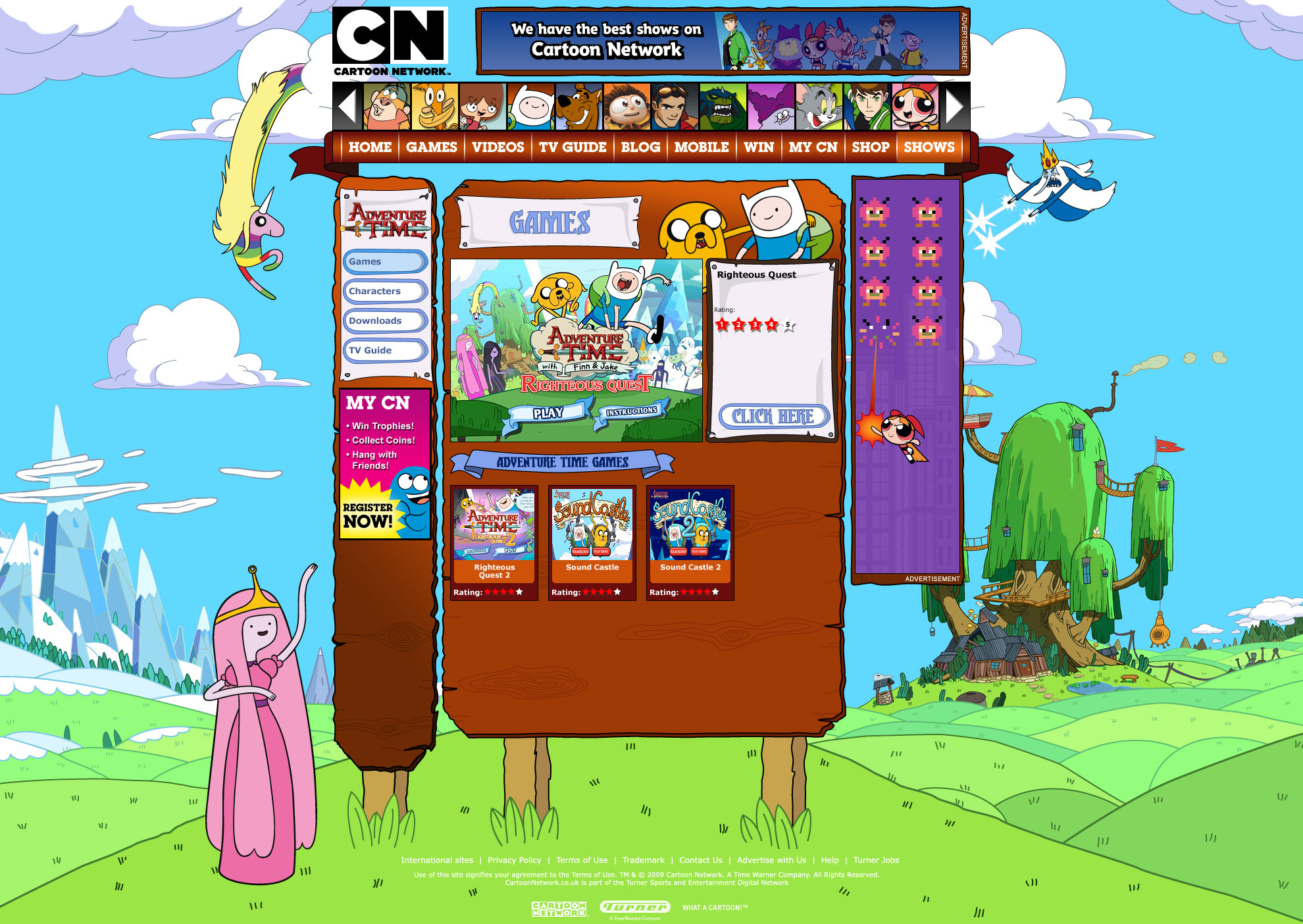 Adventure Time - Games