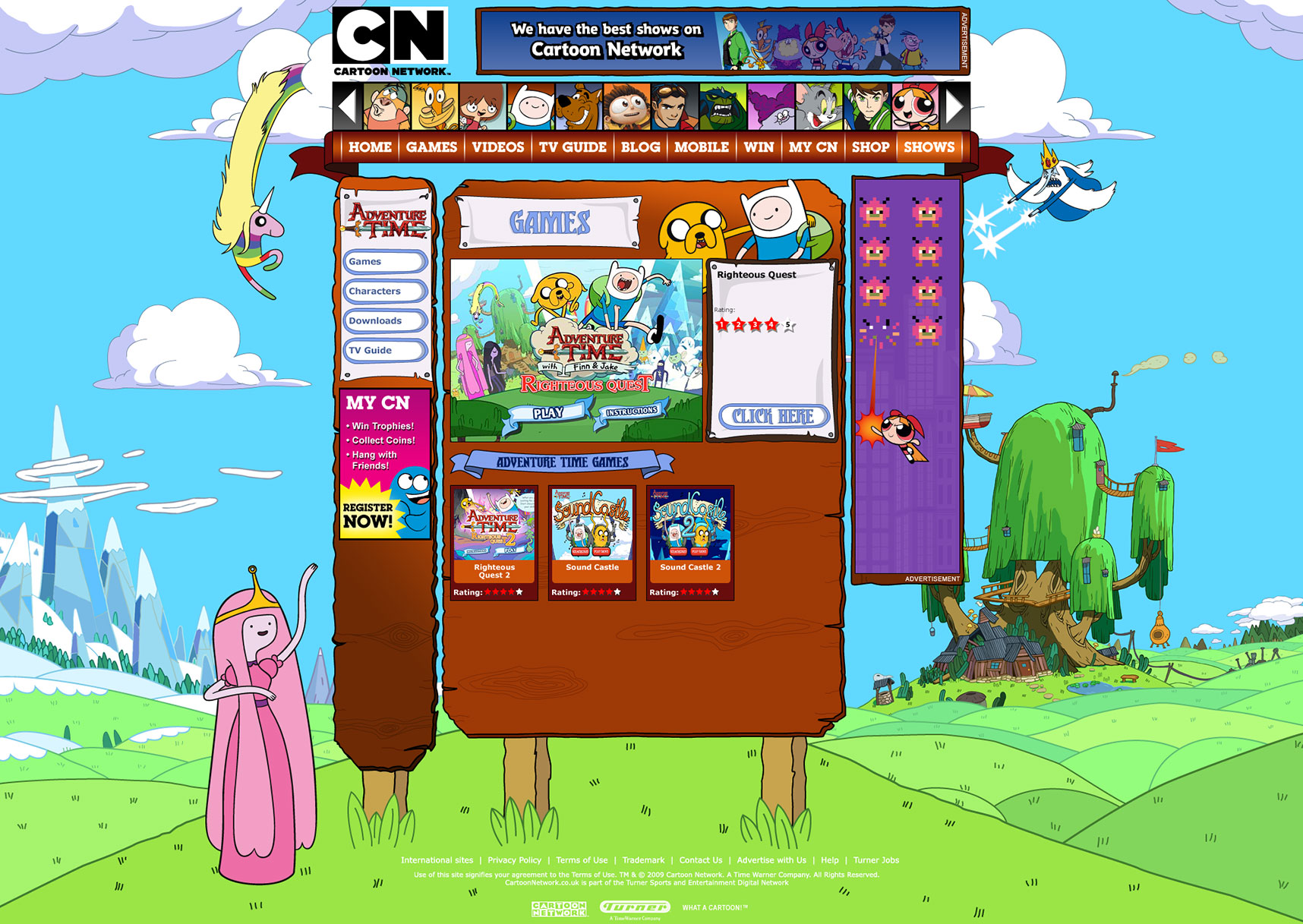 Adventure Time - Games