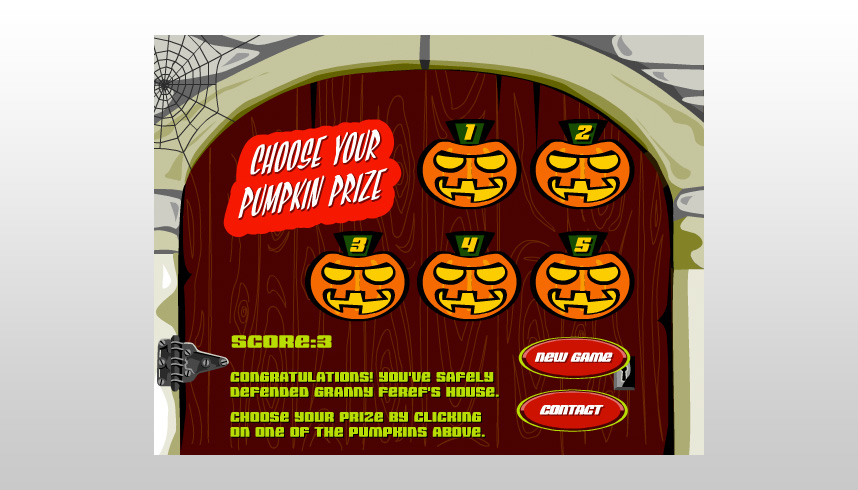 Granny Feref's Halloween Hell - Pumpkin Prize